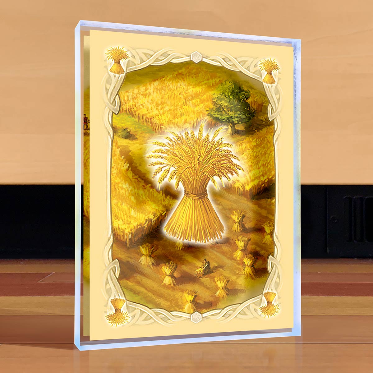 CATAN Grain Desktop Art