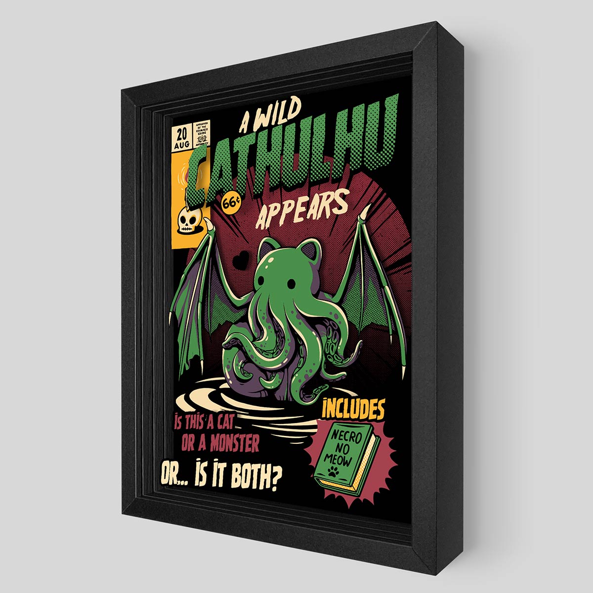 Cathulu Shadowbox Art