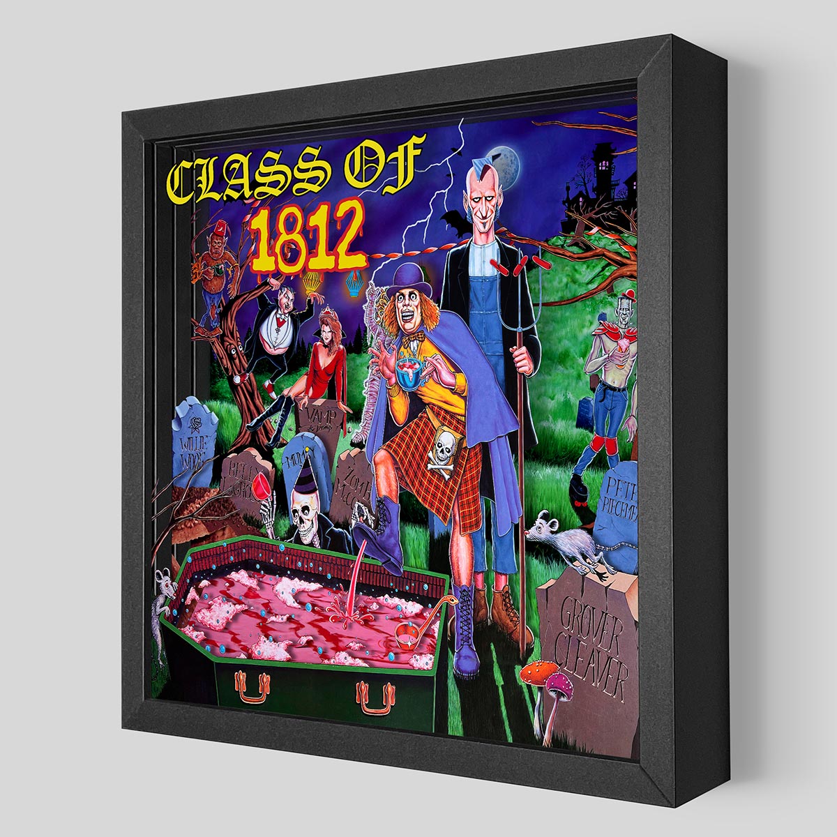 Class of 1812 Shadowbox Art | Artovision