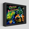 Creature from the Black Lagoon Pinball Shadowbox Art