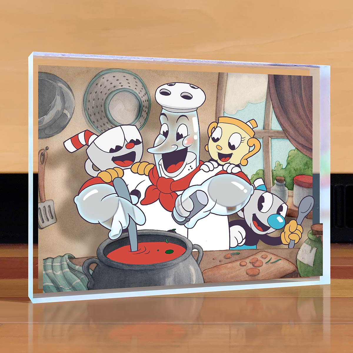 Chef Saltbaker Desktop Art