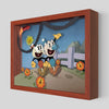 Cuphead Show Shadowbox Art