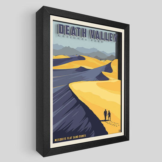 Death Valley National Park Shadowbox Art