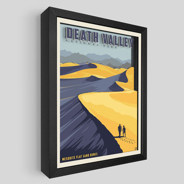Death Valley National Park Shadowbox Art