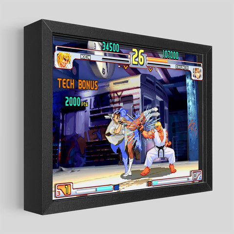 Street Fighter III : 3rd Strike - Chun-Li vs. Ken Shadowbox Street Fighter III : 3rd Strike - Chun-Li vs. Ken Shadowbox