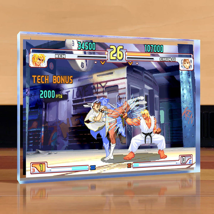 Street Fighter III : 3rd Strike - Chun-Li vs. Ken Desktop Art