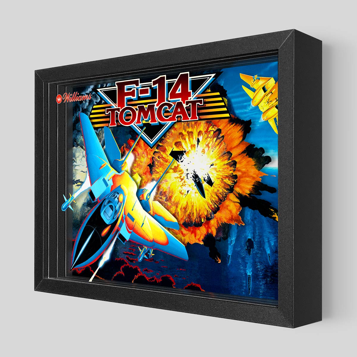 F-14 Tomcat Shadowbox Art