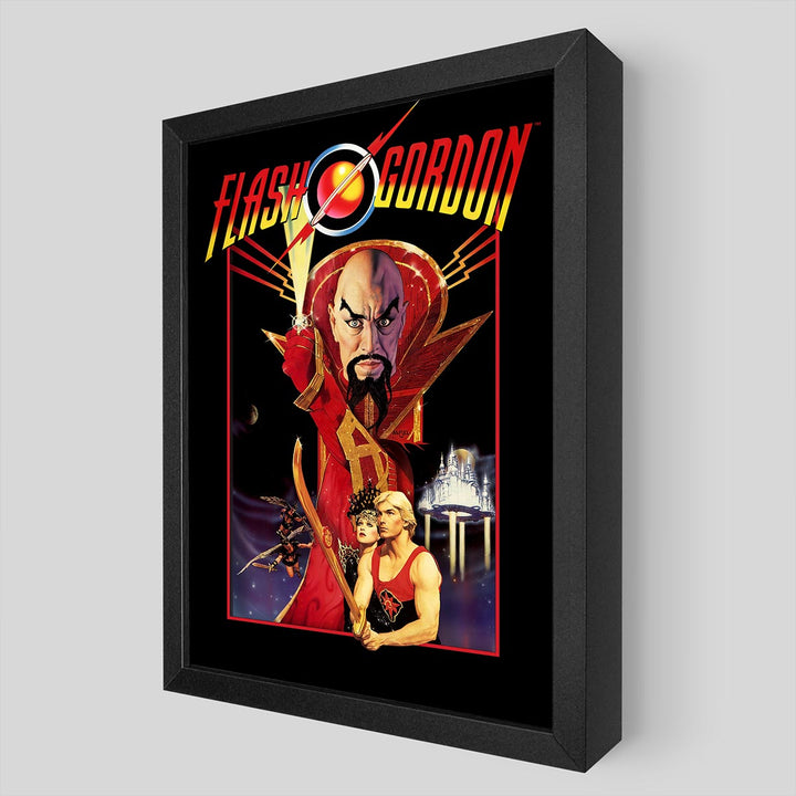Flash Gordon Shadowbox Art