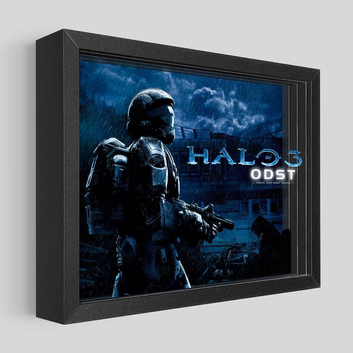 Halo 3: ODST Shadowbox Art