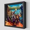 Heroes of Terraria Shadowbox Art