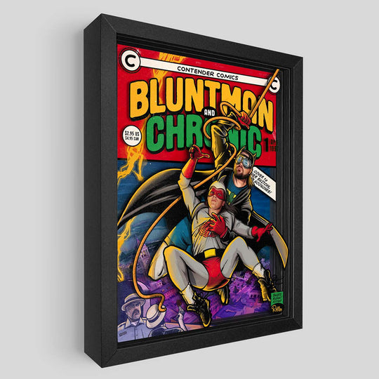 Bluntman & Chronic Shadowbox Art