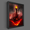 LED Darkspire Shadowbox Art