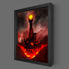 LED Darkspire Shadowbox Art
