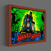 LED Haunted House Pinball Shadowbox Art