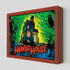 LED Haunted House Pinball Shadowbox Art