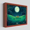 LED Moonlight Dance Shadowbox Art