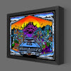 LED Wasteland Shadowbox Art