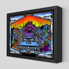 LED Wasteland Shadowbox Art