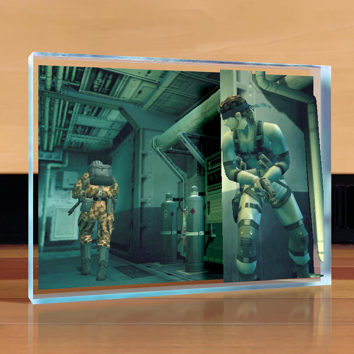 Metal Gear Solid Snake Desktop Art