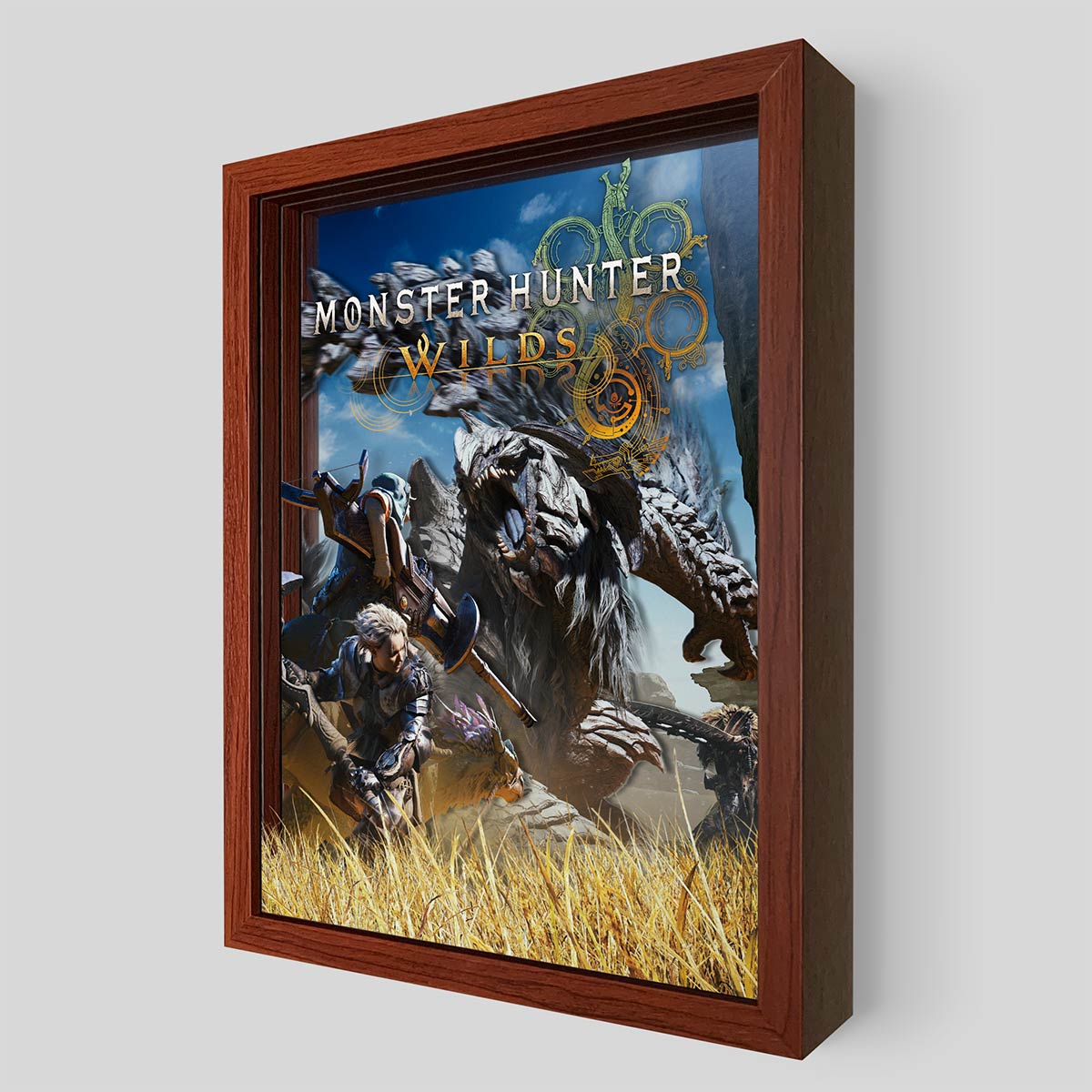 Monster Hunter Wilds Shadowbox Art | Artovision