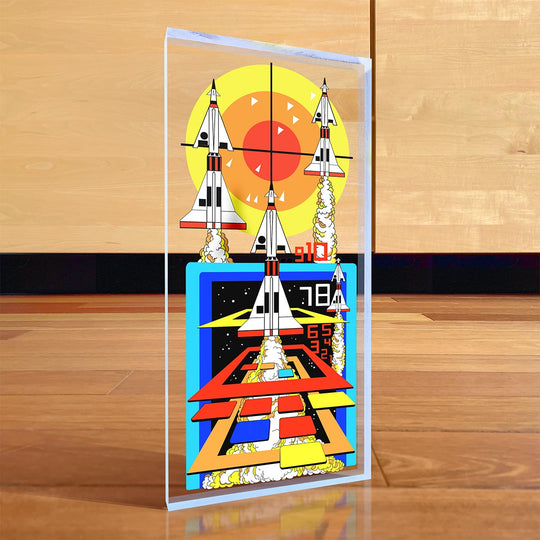 Missile Command Launch Desktop Art