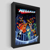 Mega Man Legacy Shadowbox Art