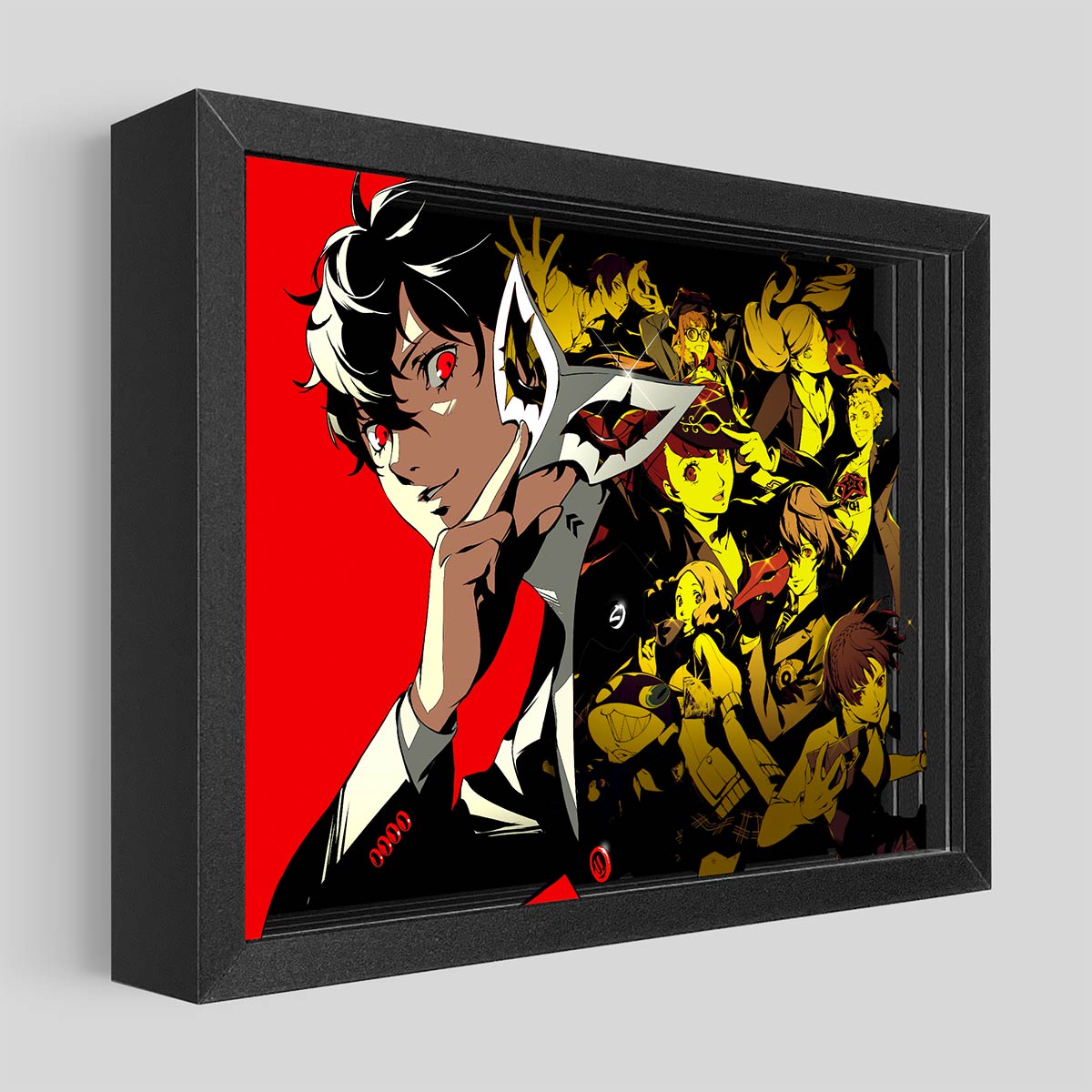 Persona Phantom Thieves Shadowbox Art
