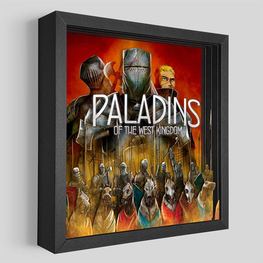 Paladins Shadowbox Art