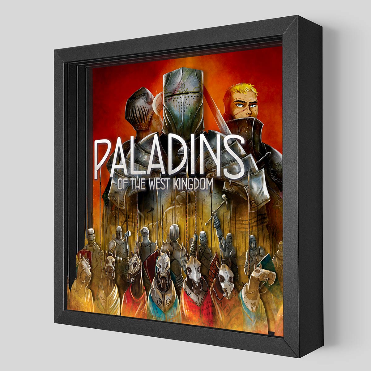 Paladins Shadowbox Art