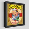 Popeye the Sailor Shadowbox Art