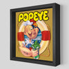 Popeye the Sailor Shadowbox Art