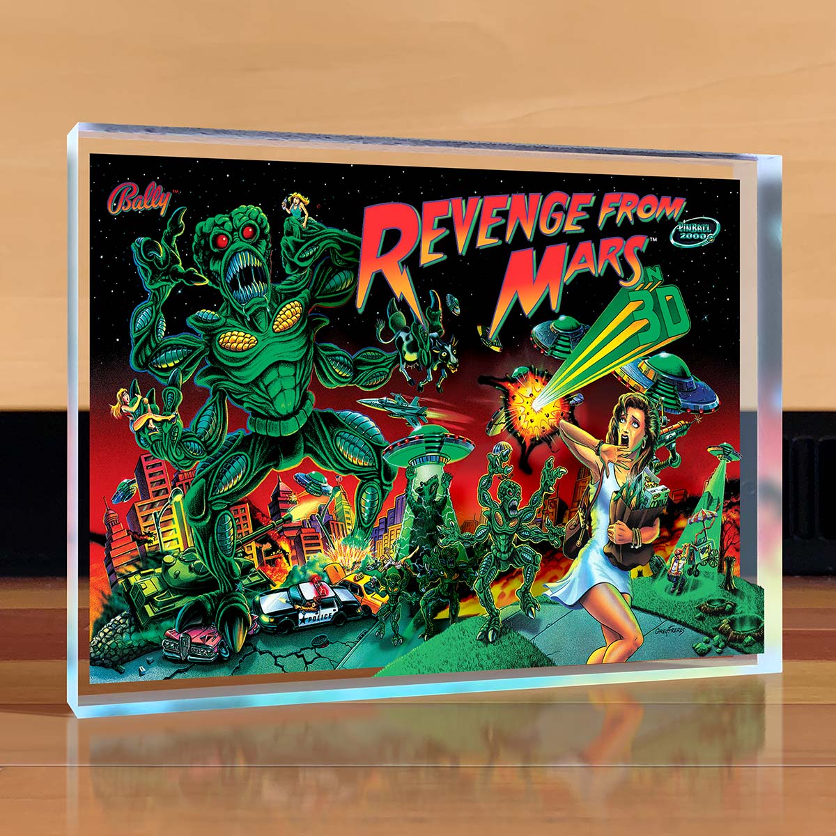 Revenge from Mars Pinball Desktop Art