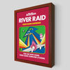 River Raid Shadowbox Art