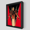 The Rocketeer Shadowbox Art