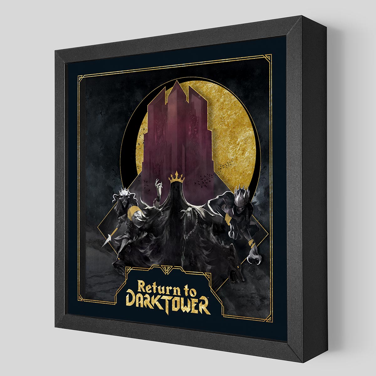 Return to Dark Tower Shadowbox Art | Artovision