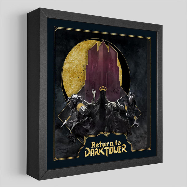Return to Dark Tower Shadowbox Art
