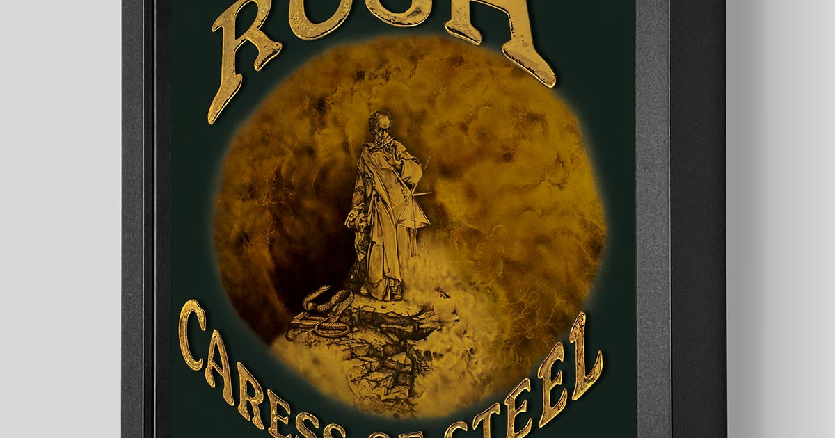 Rush Caress of Steel Shadowbox Art | Artovision