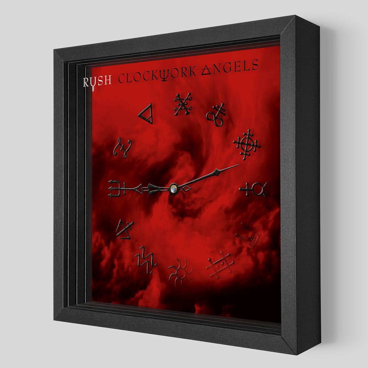 Rush Clockwork Angels Shadowbox Art | Artovision