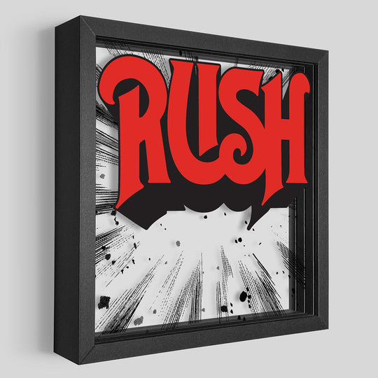 Rush Shadowbox Art