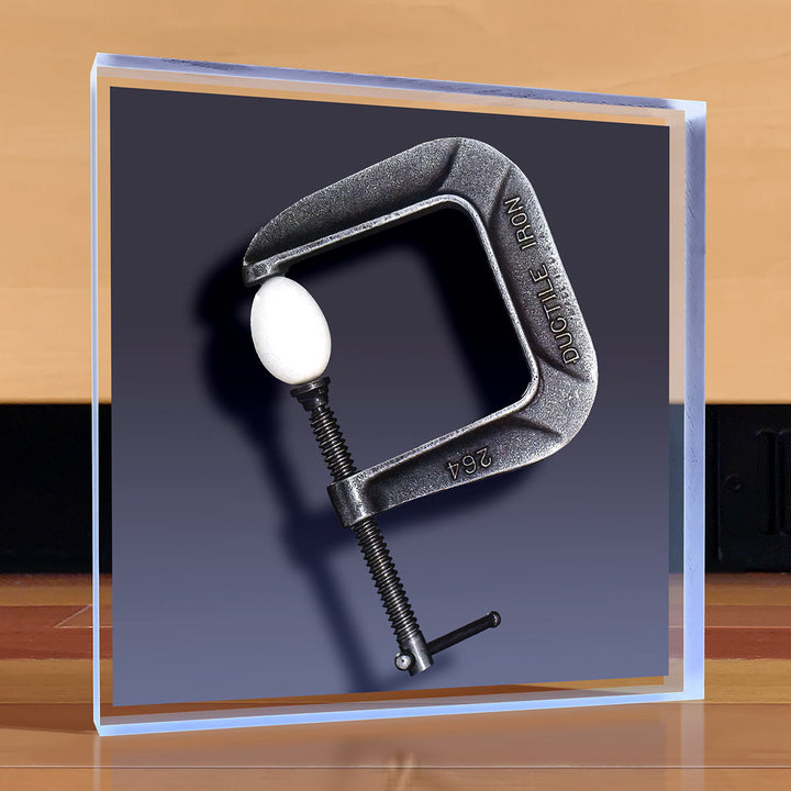 Rush Grace Under Pressure Clamp Desktop Art