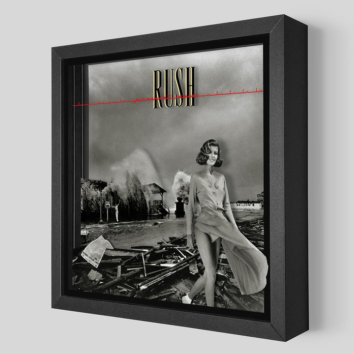 Rush Permanent Waves Shadowbox Art