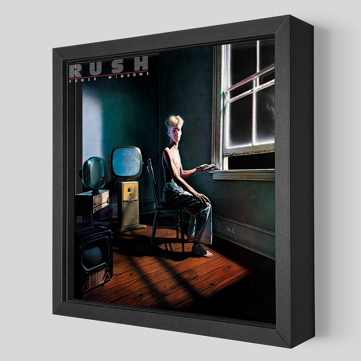 Rush Power Windows Shadowbox Art