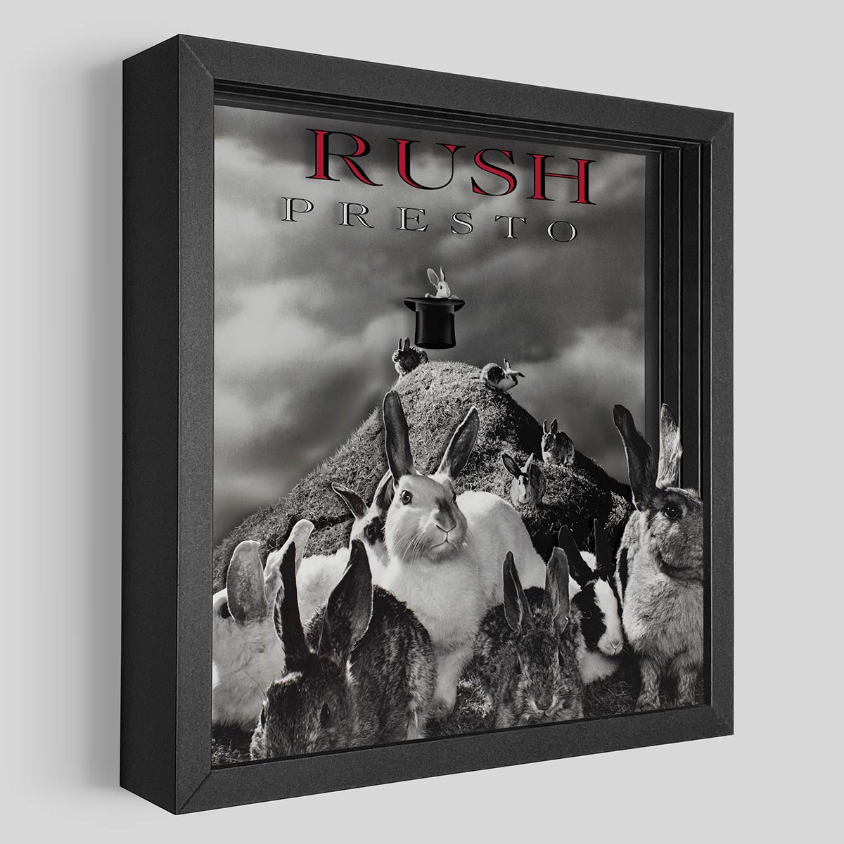 Rush Presto Shadowbox Art