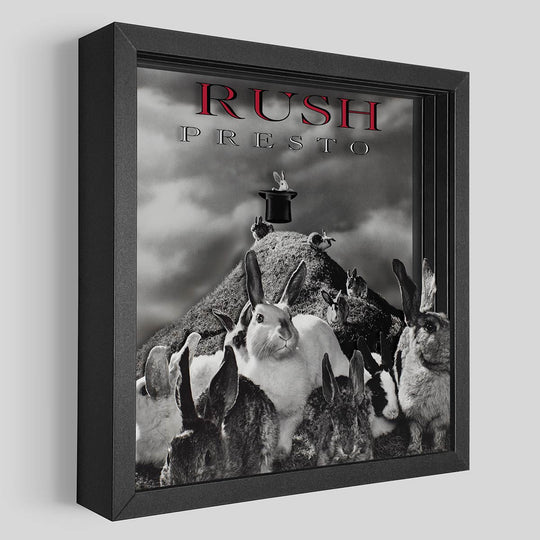 Rush Presto Shadowbox Art