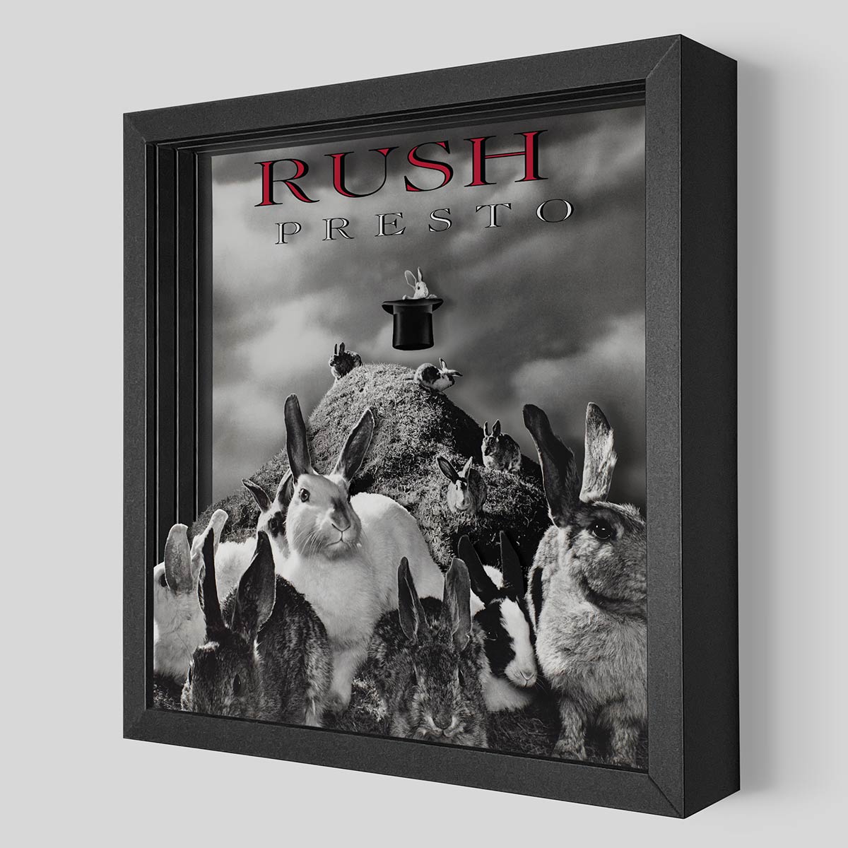 Rush Presto Shadowbox Art | Artovision