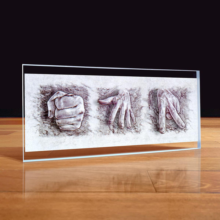 Rush Presto Rock Paper Scissors Desktop Art