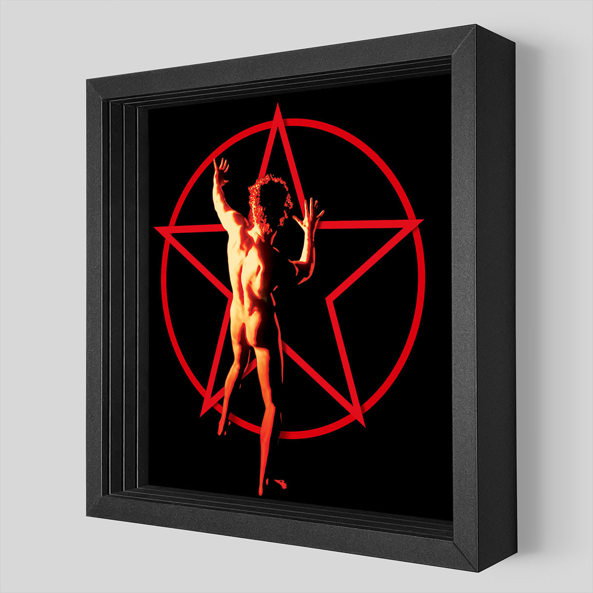 Rush Starman Shadowbox Art