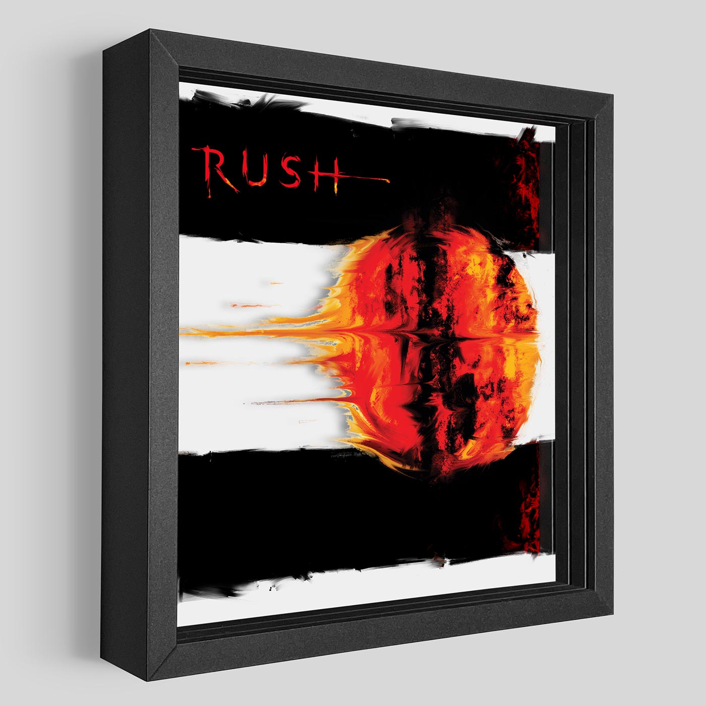 Rush Vapor Trails Shadowbox Art