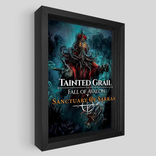 Sanctuary of Sarras Shadowbox Art