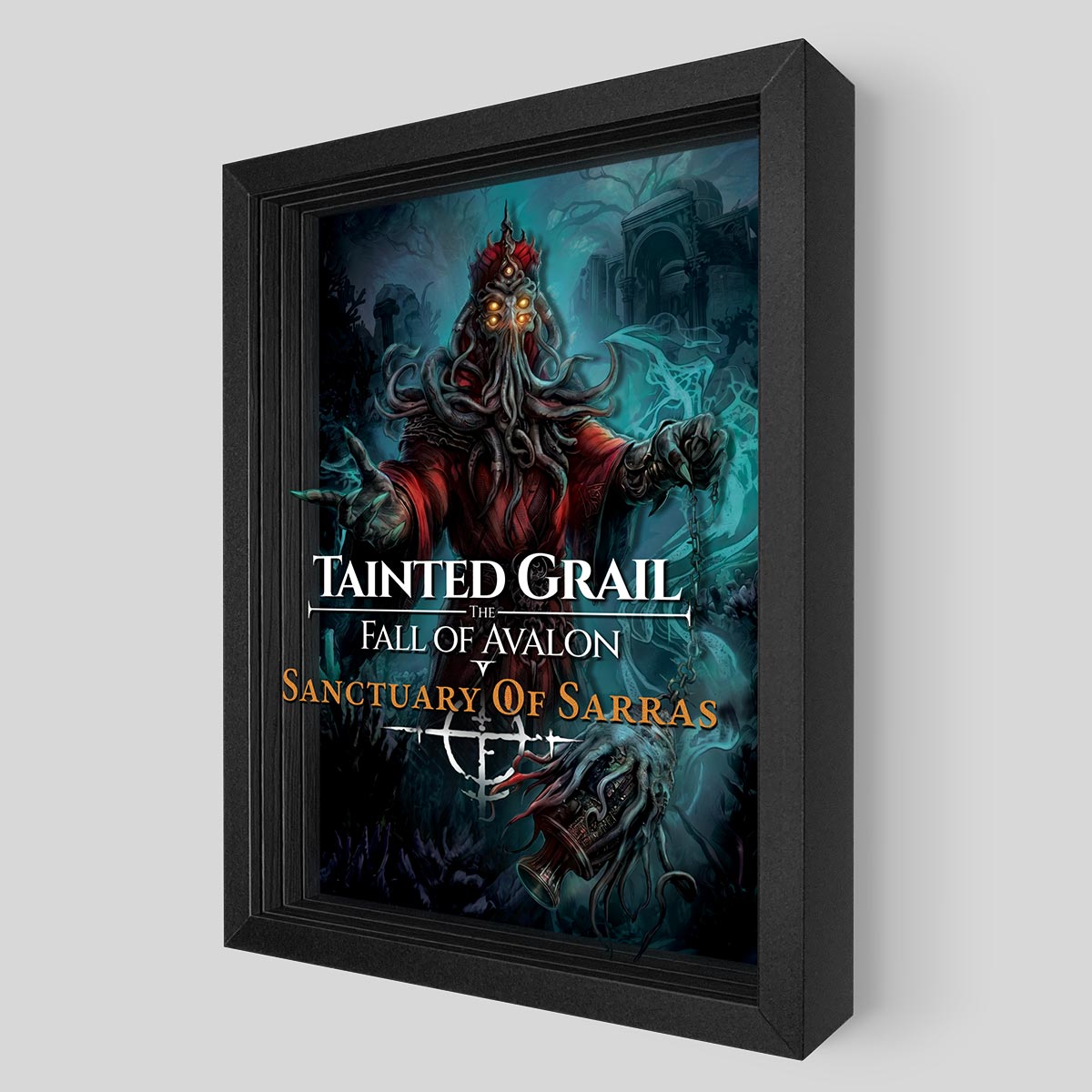 Sanctuary of Sarras Shadowbox Art